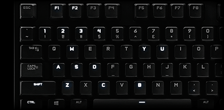 Full RGB g610 gaming keyboard