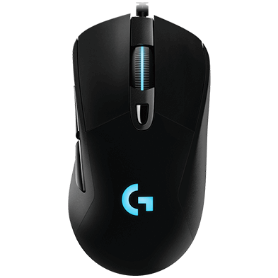 Logitech G403 Wired Programmable Gaming Mouse - 393 x 393 png 21kB