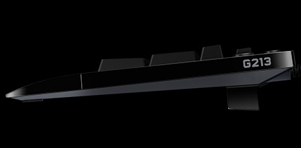 Angle section of G910 9 programmable G-keys