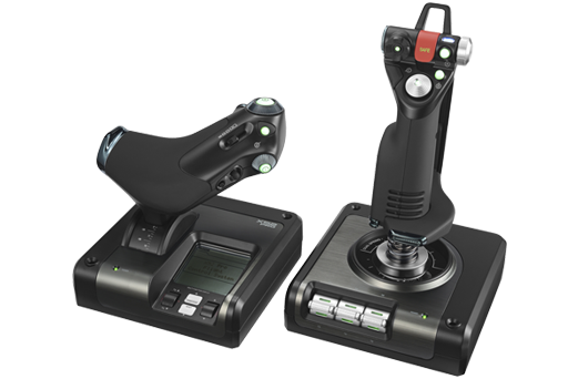 Image of X52 Professional H.O.T.A.S. Part-Metal Throttle and Stick Simulation Controller